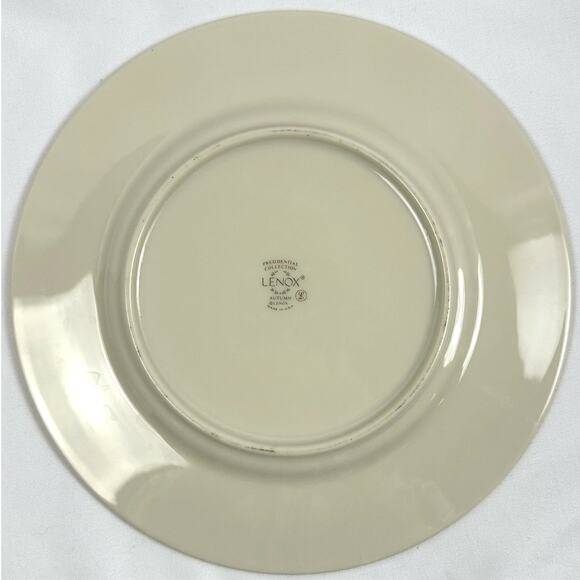 Lenox Presidential Autumn Gold Mark Salad Plate 8.25" Pristine Mint Condition! - Picture 7 of 8